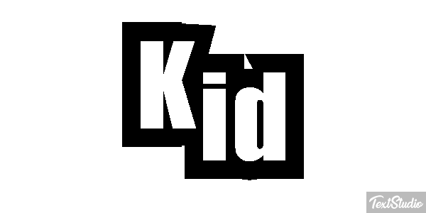Kid テキスト効果