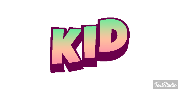 Kid テキスト効果