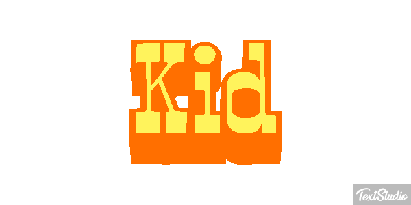Kid テキスト効果