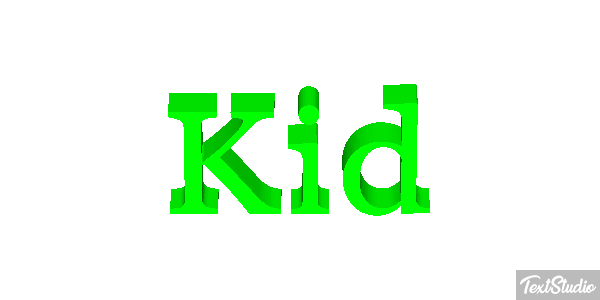 Kid テキスト効果