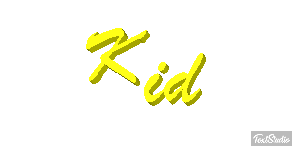 Kid テキスト効果