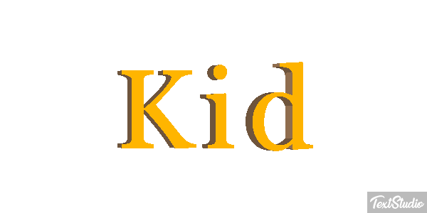 Kid テキスト効果