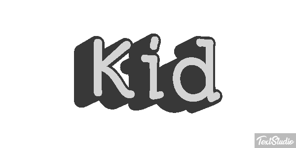 Kid テキスト効果