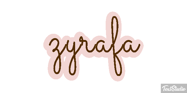 żyrafa Текстовый эффект