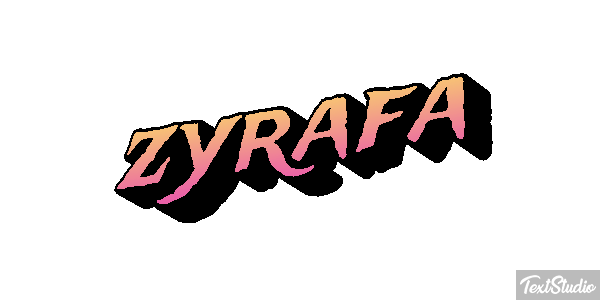 żyrafa Текстовый эффект