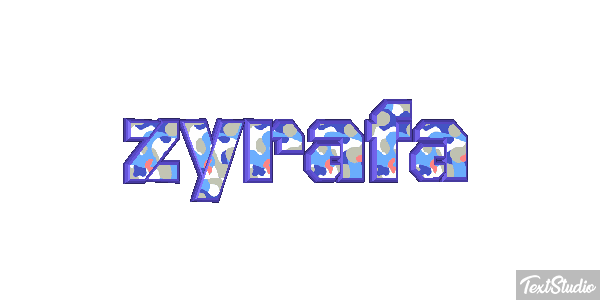żyrafa Текстовый эффект