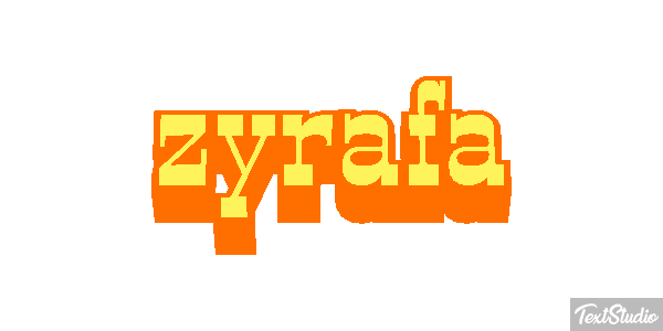 żyrafa Текстовый эффект