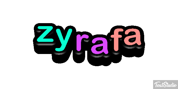żyrafa Текстовый эффект