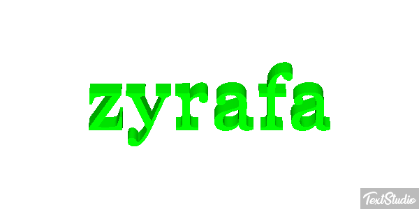 żyrafa Текстовый эффект
