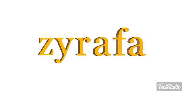 żyrafa Текстовый эффект