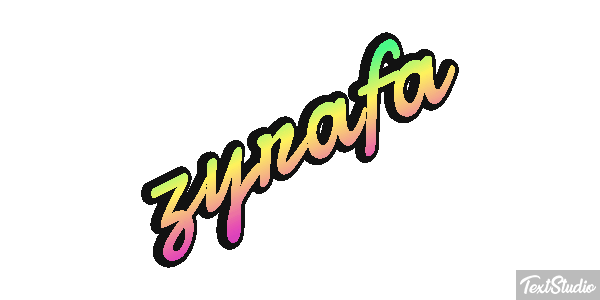 żyrafa Текстовый эффект