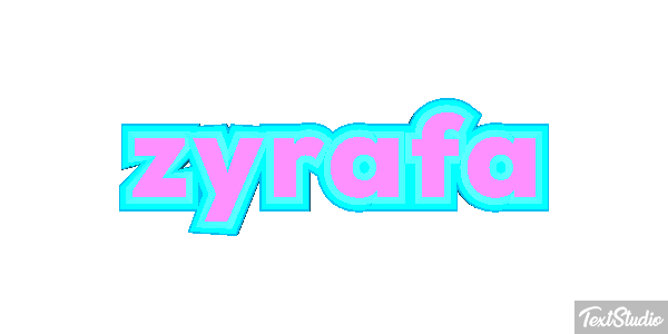 żyrafa Текстовый эффект