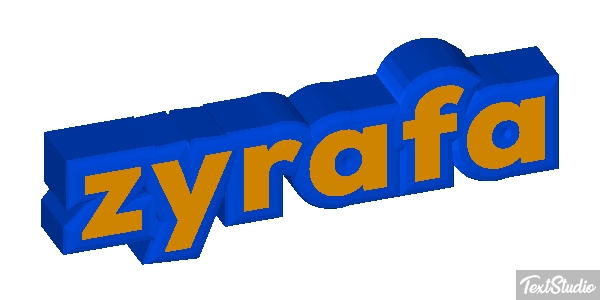 żyrafa Текстовый эффект