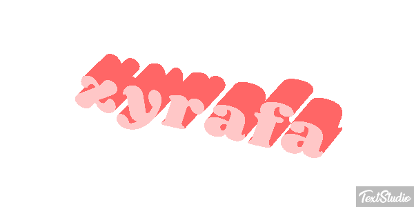 żyrafa Текстовый эффект