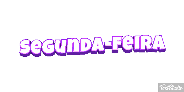 Segunda-feira Efeito do texto