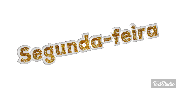 Segunda-feira Efeito do texto