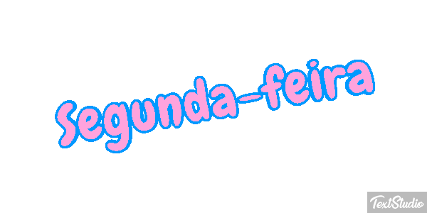 Segunda-feira Efeito do texto