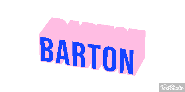 Barton Text effect