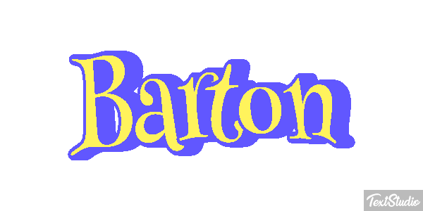 Barton Text effect