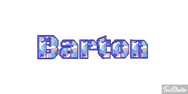 Barton Text effect