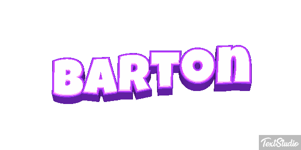 Barton Text effect
