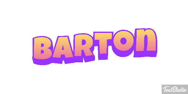 Barton Text effect