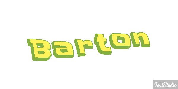 Barton Text effect
