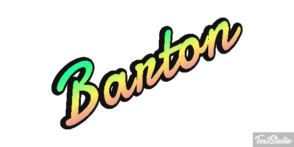 Barton Text effect