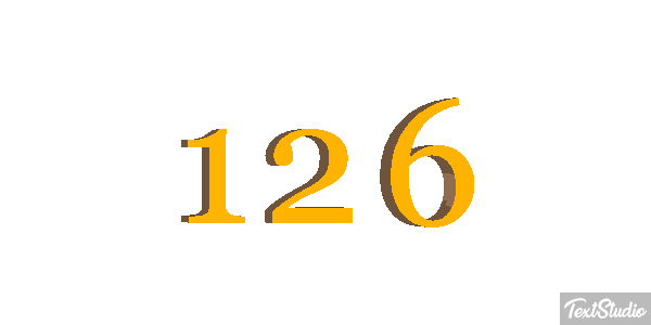 126 Tekst effect