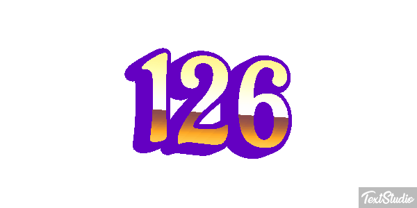 126 Tekst effect