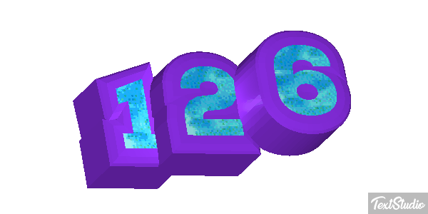 126 Tekst effect