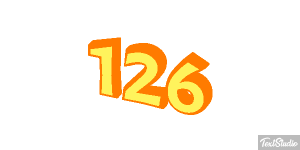 126 Tekst effect