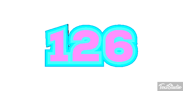 126 Tekst effect