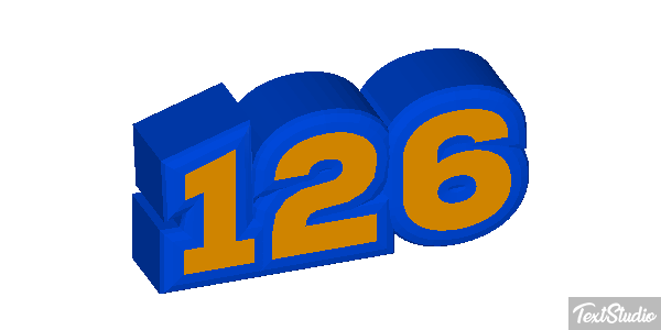 126 Tekst effect