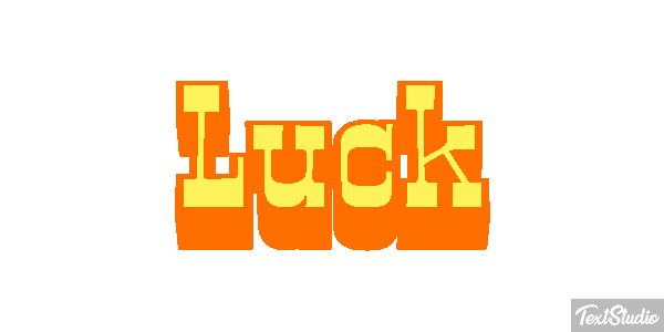 Luck テキスト効果