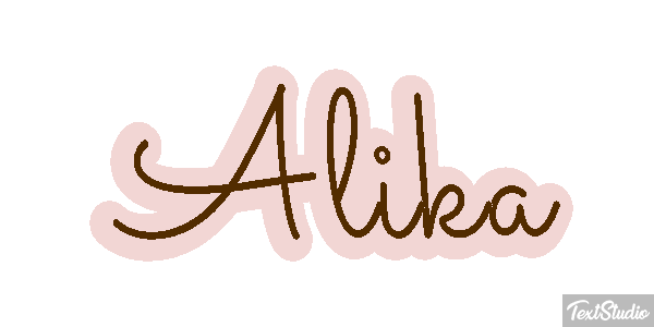 Alika Text effect