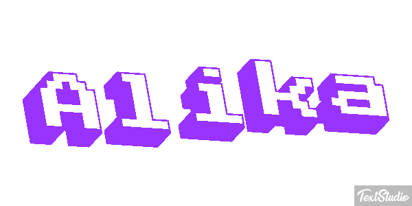 Alika Text effect