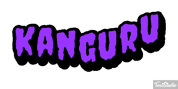 Kanguru Effet de texte