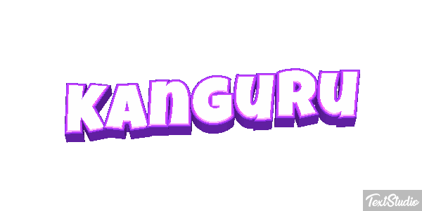 Kanguru Effet de texte