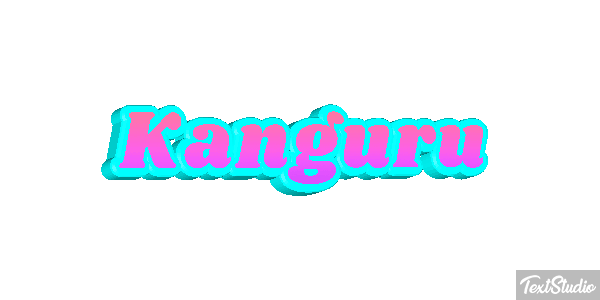 Kanguru Effet de texte