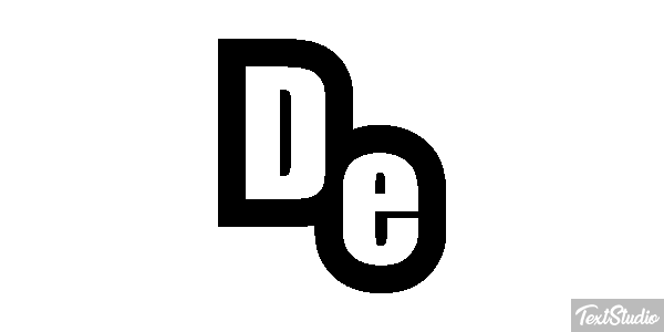 De Text effect