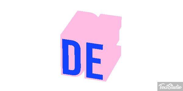 De Text effect
