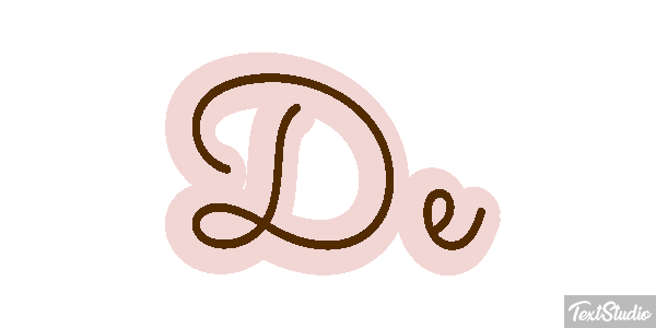 De Text effect
