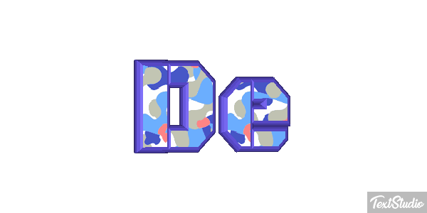 De Text effect