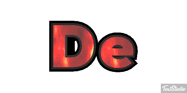 De Text effect