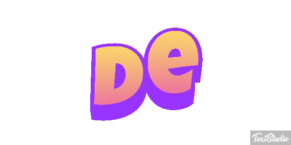 De Text effect
