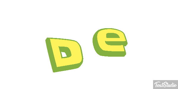 De Text effect