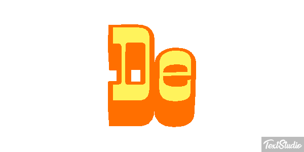 De Text effect