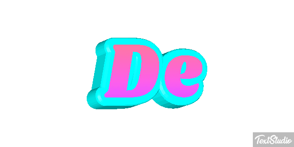 De Text effect