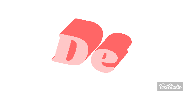 De Text effect